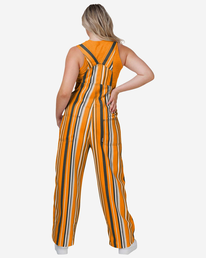 Tennessee Volunteers Womens Hyper Stripe Bib Overalls FOCO - FOCO.com