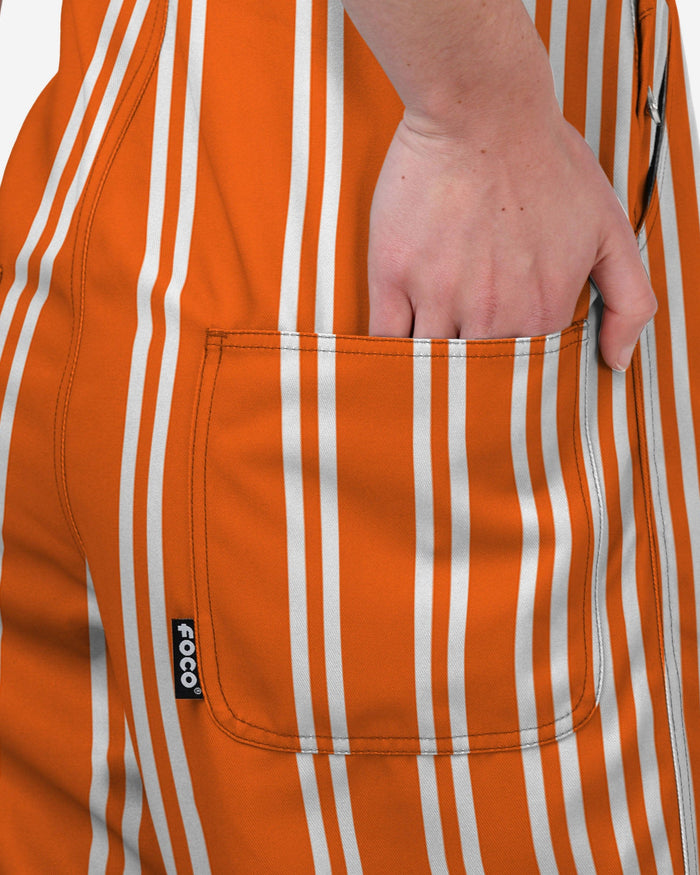 Clemson Tigers Womens Sideline Spirit Bib Overalls FOCO XS - FOCO.com