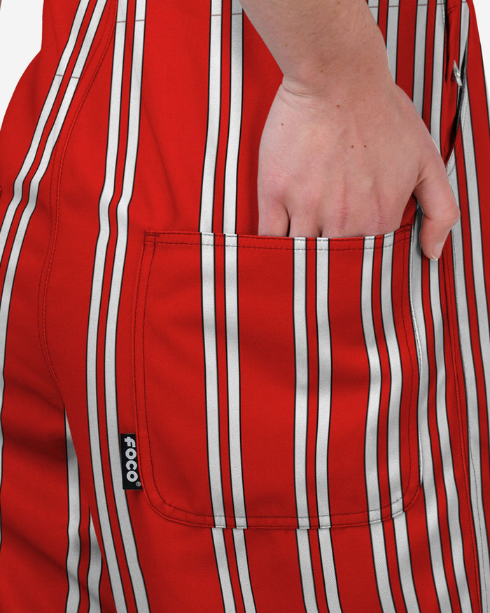 Texas Tech Red Raiders Womens Sideline Spirit Bib Overalls FOCO XS - FOCO.com