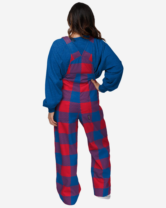 Buffalo Bills Womens Plaid Bib Overalls FOCO - FOCO.com