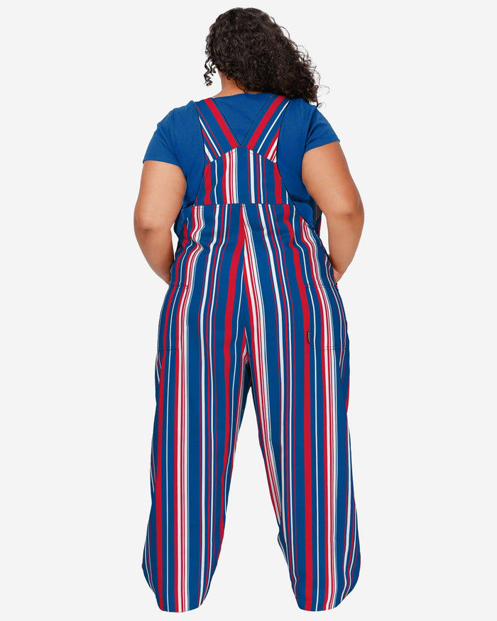 Buffalo Bills Womens Hyper Stripe Bib Overalls FOCO - FOCO.com