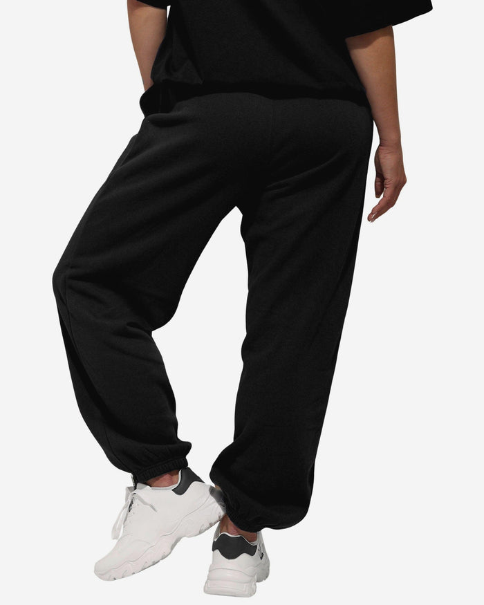 Las Vegas Raiders Womens Big Wordmark Rhinestone Sweatpants FOCO S - FOCO.com