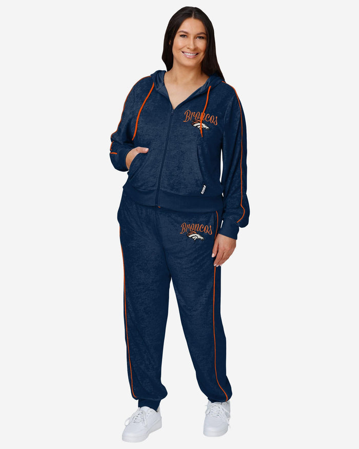 Denver Broncos Womens Terry Knit Joggers FOCO - FOCO.com