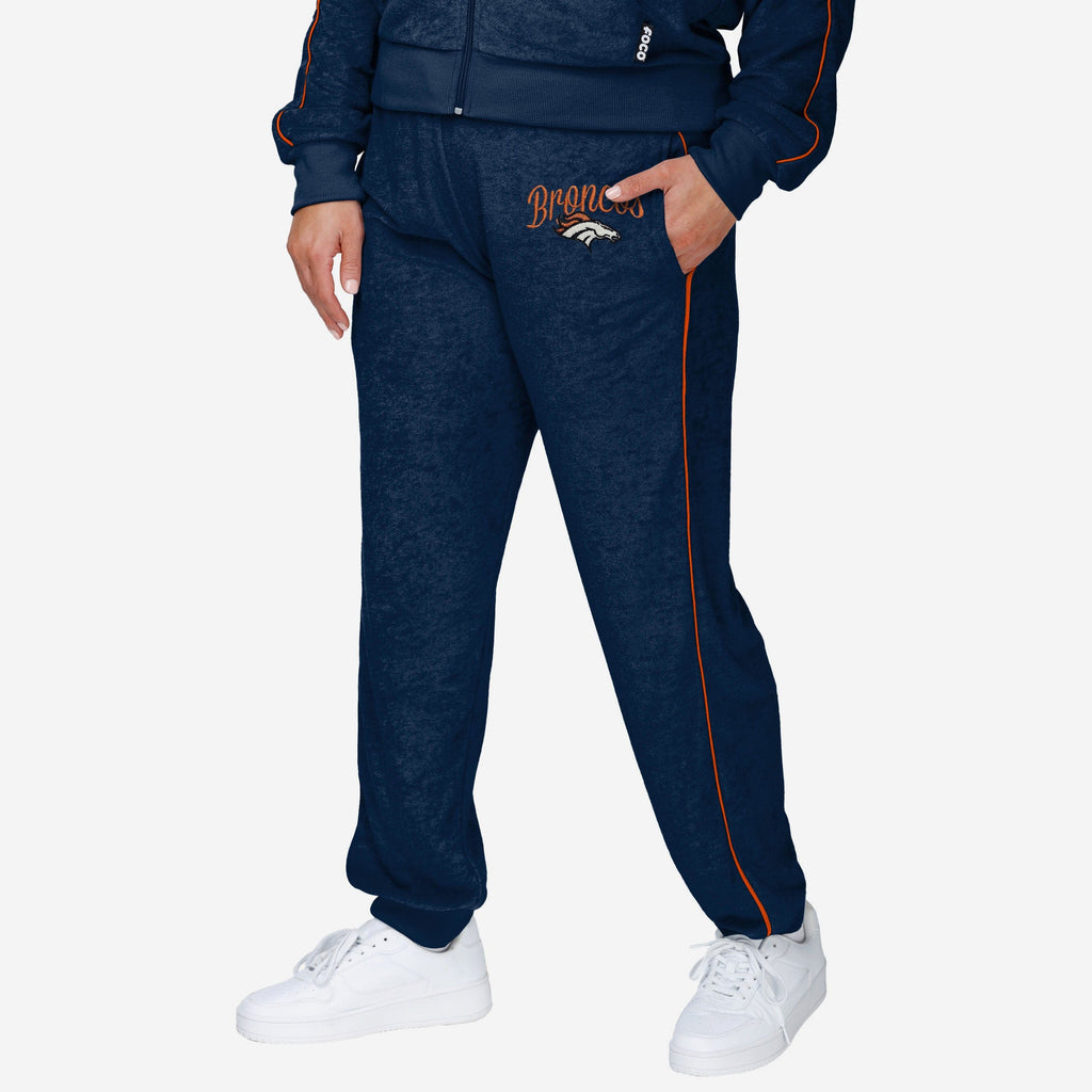 Denver Broncos Womens Terry Knit Joggers FOCO S - FOCO.com