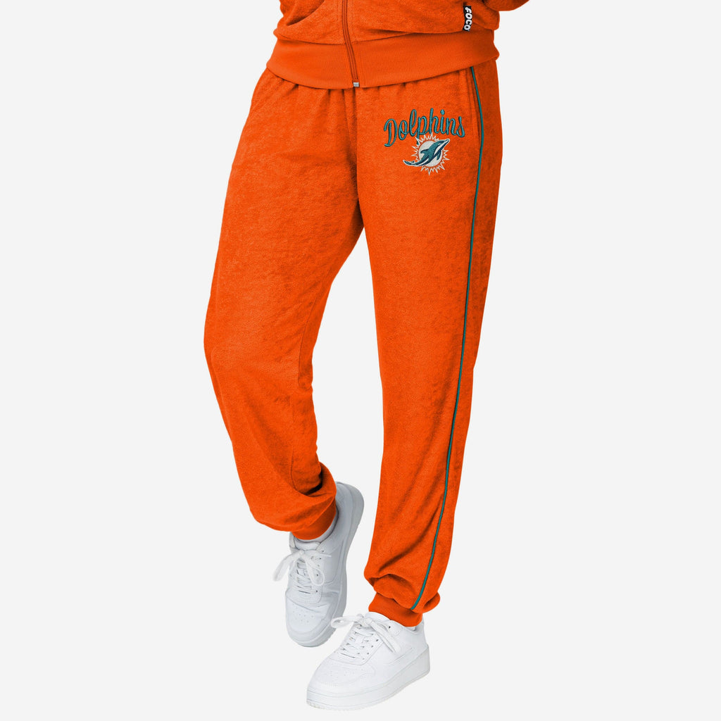 Miami Dolphins Womens Terry Knit Joggers FOCO S - FOCO.com