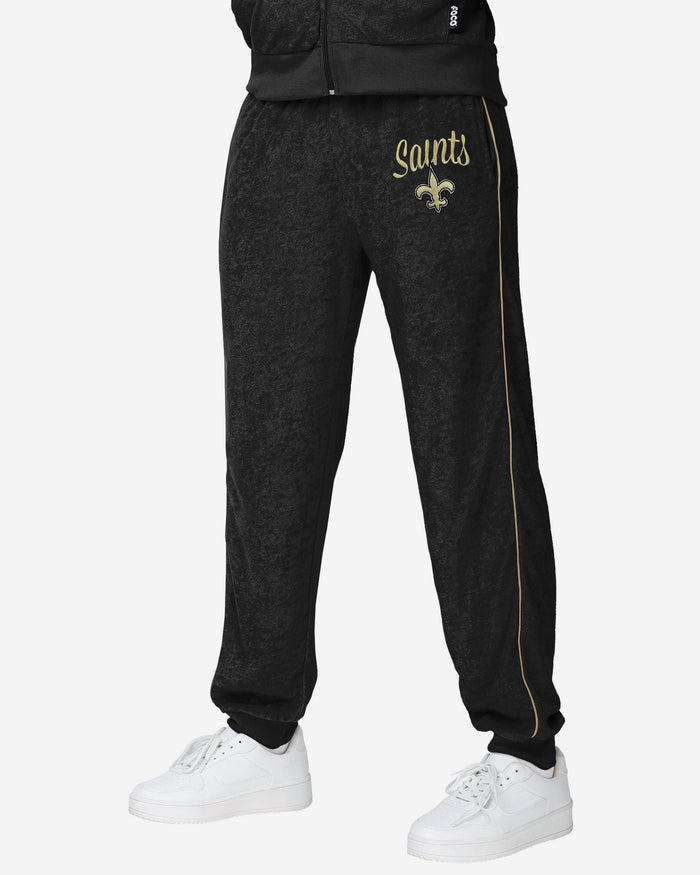 New Orleans Saints Womens Terry Knit Joggers FOCO S - FOCO.com