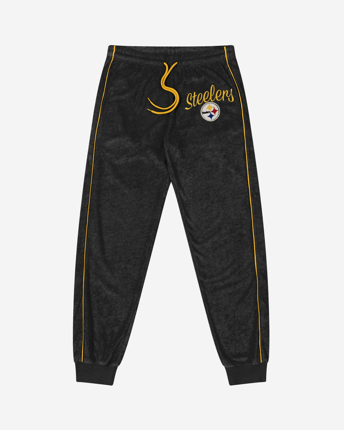 Pittsburgh Steelers Womens Terry Knit Joggers FOCO - FOCO.com