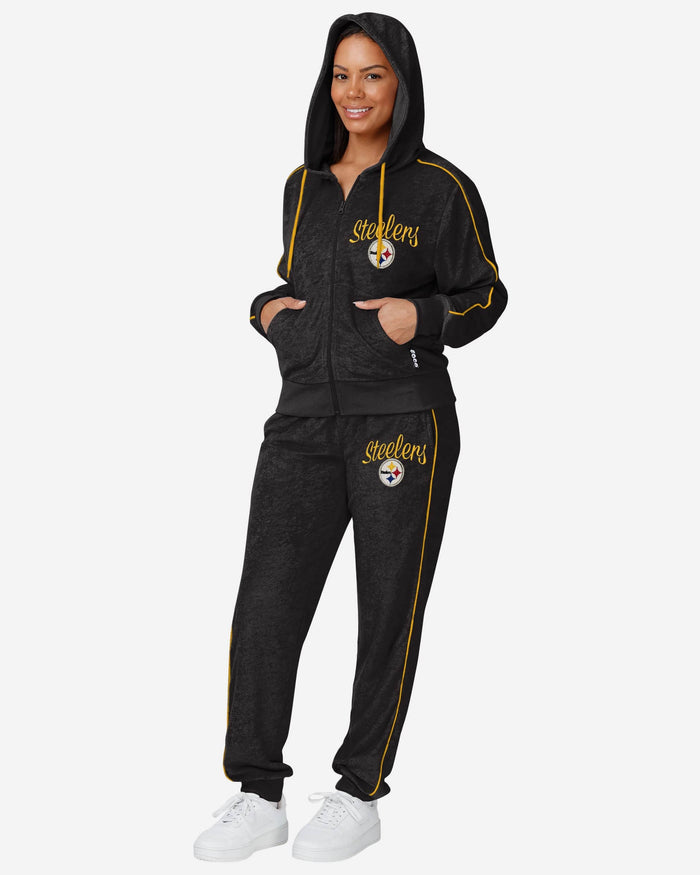 Pittsburgh Steelers Womens Terry Knit Joggers FOCO - FOCO.com