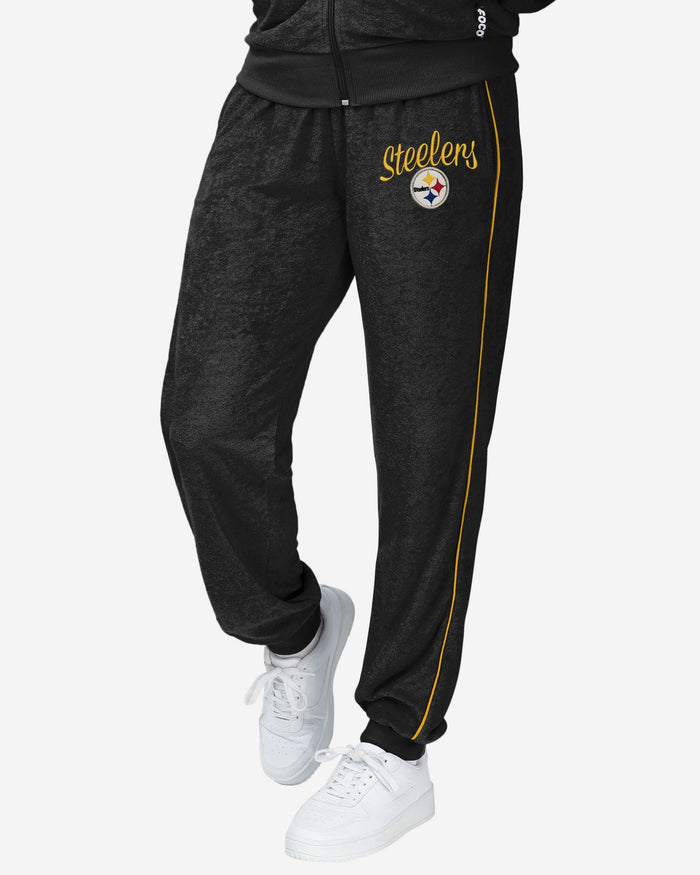 Pittsburgh Steelers Womens Terry Knit Joggers FOCO S - FOCO.com