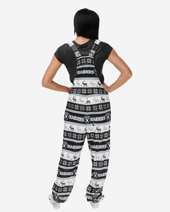 Las Vegas Raiders Womens Ugly Home Gating Bib Overalls FOCO - FOCO.com