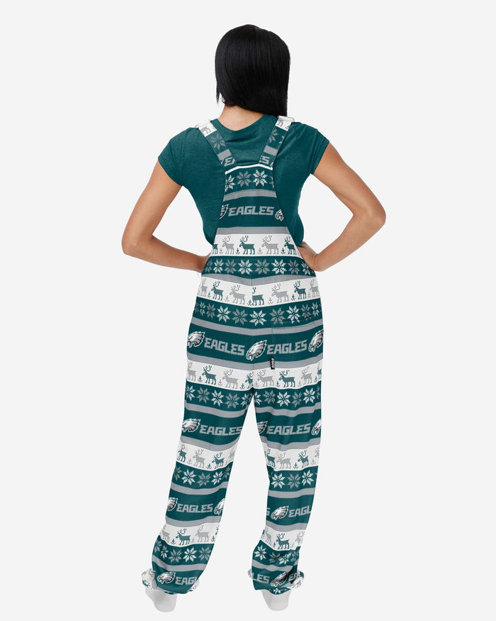 Philadelphia Eagles Womens Ugly Home Gating Bib Overalls FOCO - FOCO.com