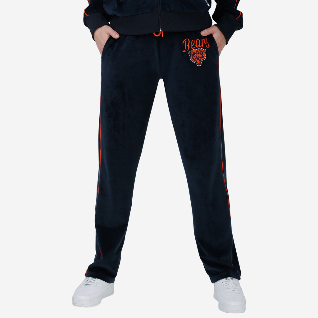 Chicago Bears Womens Velour Pants FOCO S - FOCO.com