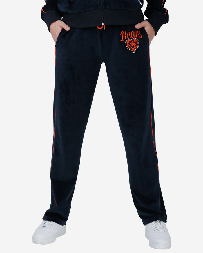 Chicago Bears Womens Velour Pants FOCO S - FOCO.com