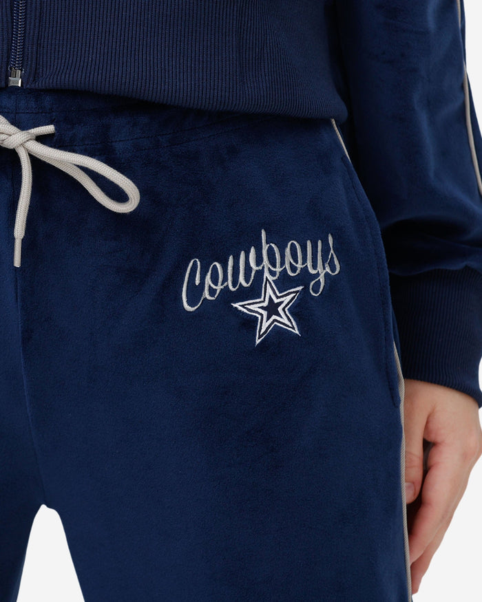 Dallas Cowboys Womens Velour Pants FOCO - FOCO.com