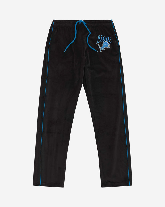 Detroit Lions Womens Velour Pants FOCO - FOCO.com