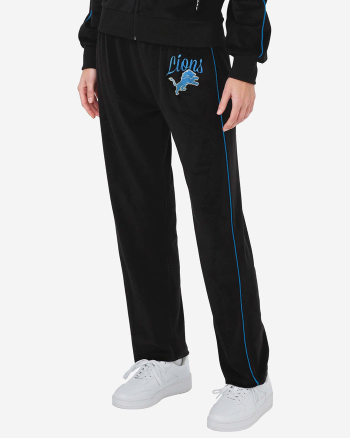 Detroit Lions Womens Velour Pants FOCO S - FOCO.com