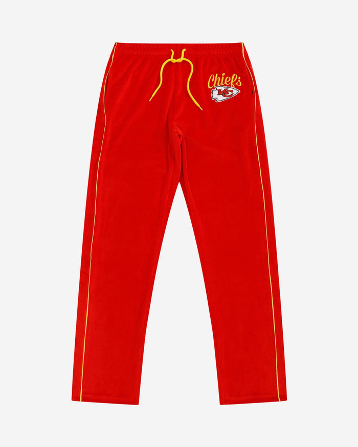 Kansas City Chiefs Womens Velour Pants FOCO - FOCO.com