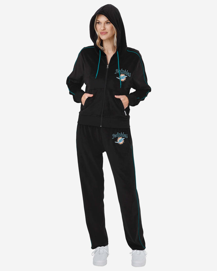 Miami Dolphins Womens Velour Pants FOCO - FOCO.com