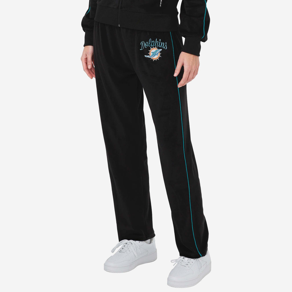 Miami Dolphins Womens Velour Pants FOCO S - FOCO.com