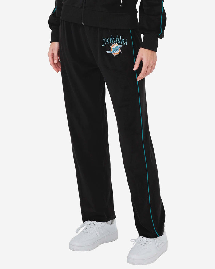 Miami Dolphins Womens Velour Pants FOCO S - FOCO.com