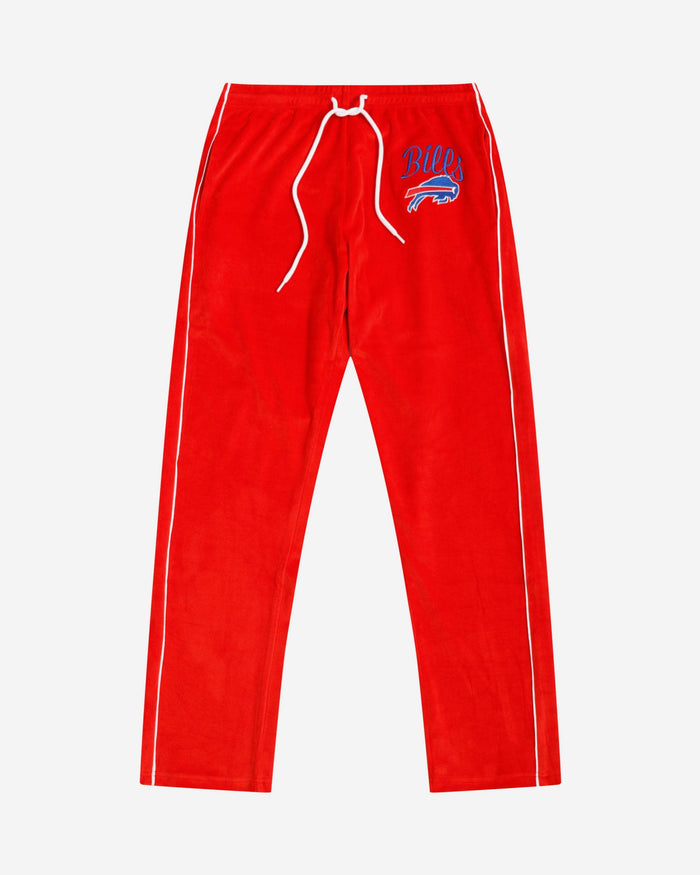 Buffalo Bills Womens Red Velour Pants FOCO - FOCO.com