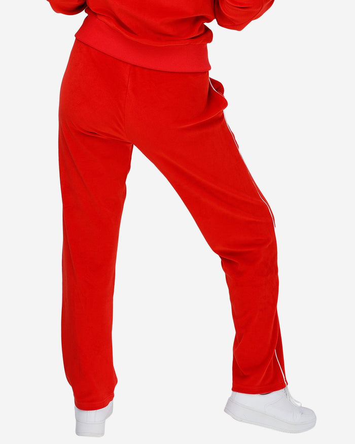 Buffalo Bills Womens Red Velour Pants FOCO - FOCO.com