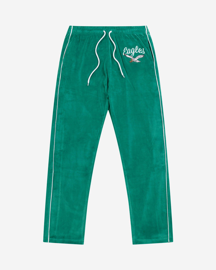 Philadelphia Eagles Womens Kelly Green Velour Pants FOCO - FOCO.com