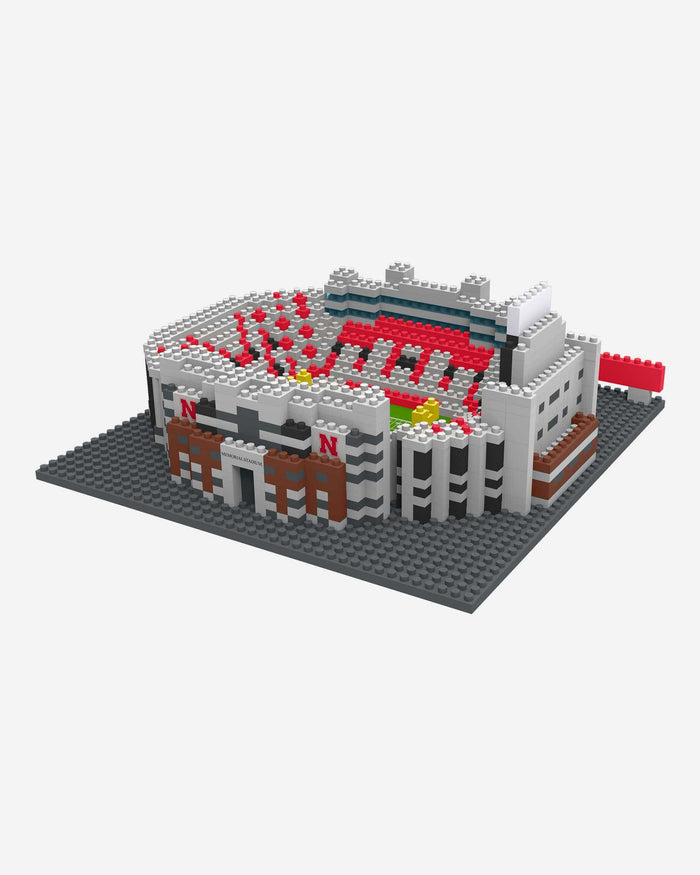 Nebraska Cornhuskers Memorial Mini BRXLZ Stadium FOCO - FOCO.com