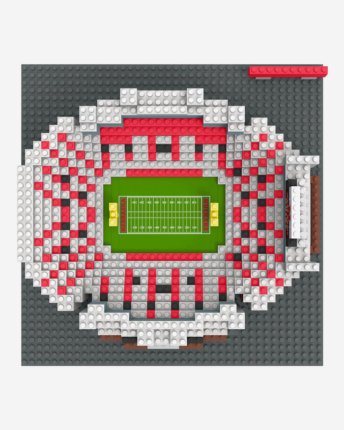 Nebraska Cornhuskers Memorial Mini BRXLZ Stadium FOCO - FOCO.com