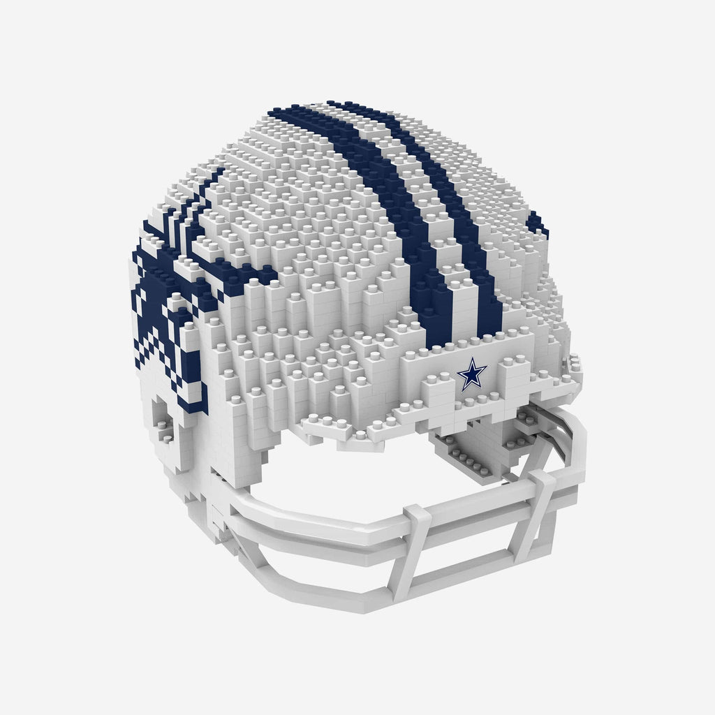 Dallas Cowboys Alternate Replica BRXLZ Mini Helmet FOCO - FOCO.com