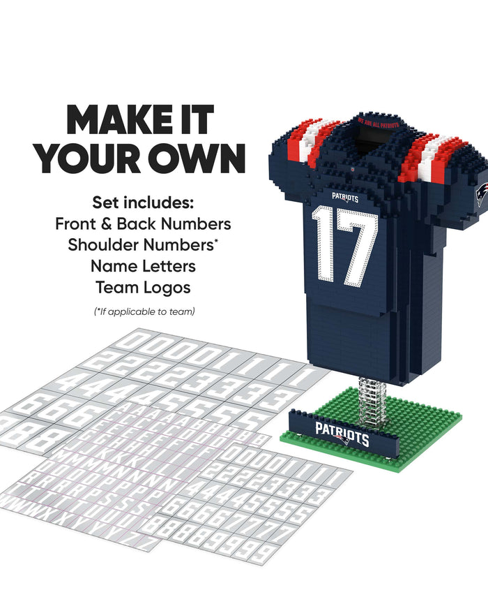New England Patriots BRXLZ Jersey FOCO - FOCO.com
