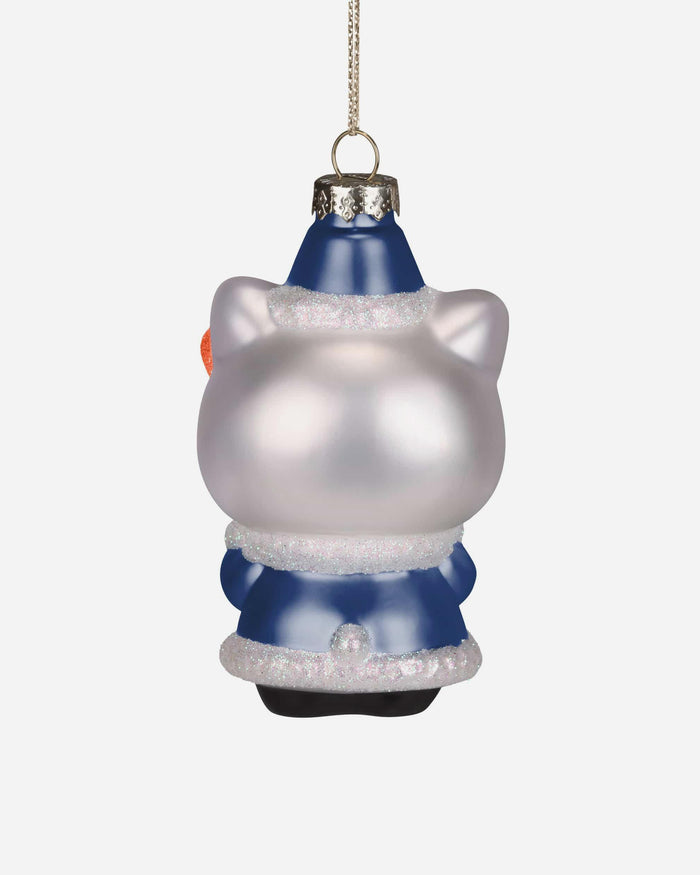 New York Mets Hello Kitty® Glitter Ornament FOCO - FOCO.com