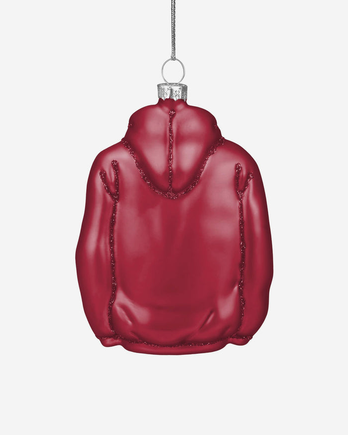 Alabama Crimson Tide Glitter Hoodie Ornament FOCO - FOCO.com