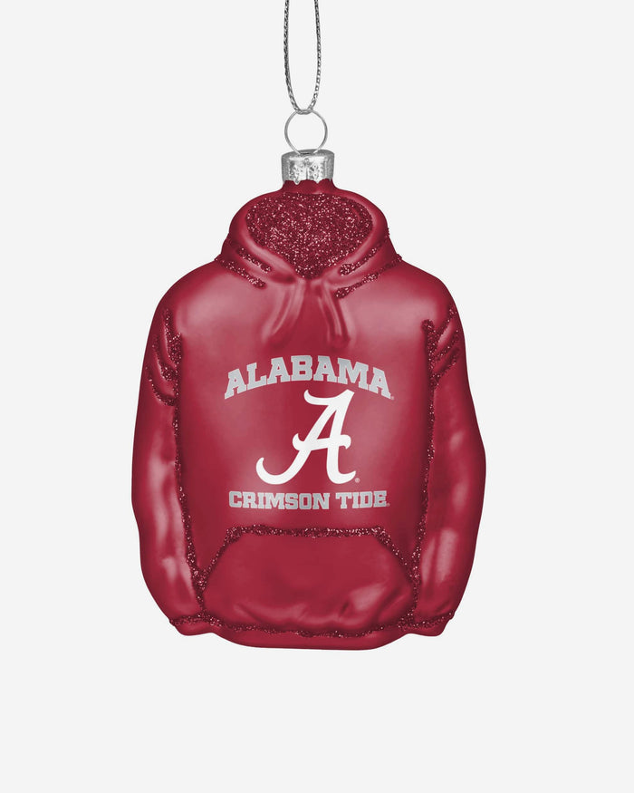 Alabama Crimson Tide Glitter Hoodie Ornament FOCO - FOCO.com
