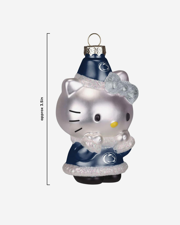 Penn State Nittany Lions Hello Kitty® Glitter Ornament FOCO - FOCO.com