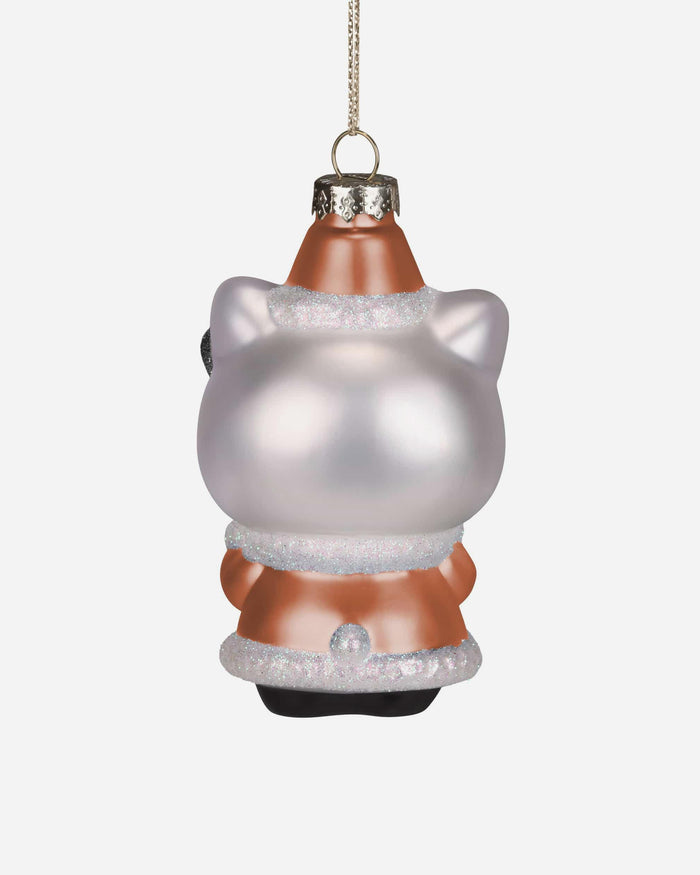 Texas Longhorns Hello Kitty® Glitter Ornament FOCO - FOCO.com