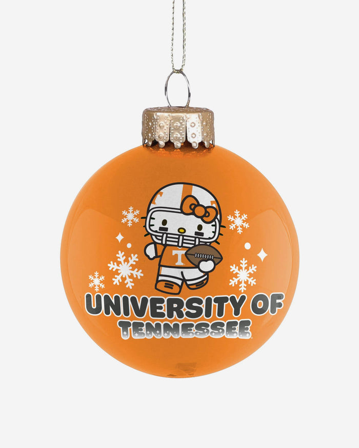 Tennessee Volunteers Hello Kitty® Glass Ball Ornament
