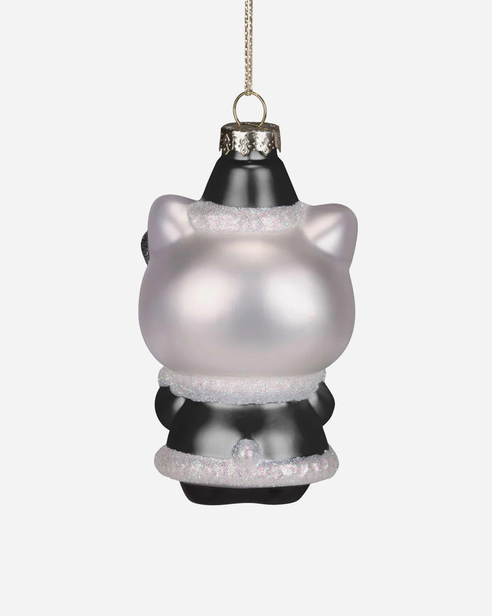 Pittsburgh Steelers Hello Kitty® Glitter Ornament FOCO - FOCO.com
