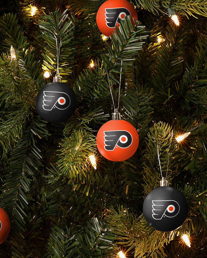 Philadelphia Flyers 12 Pack Ball Ornament Set FOCO - FOCO.com