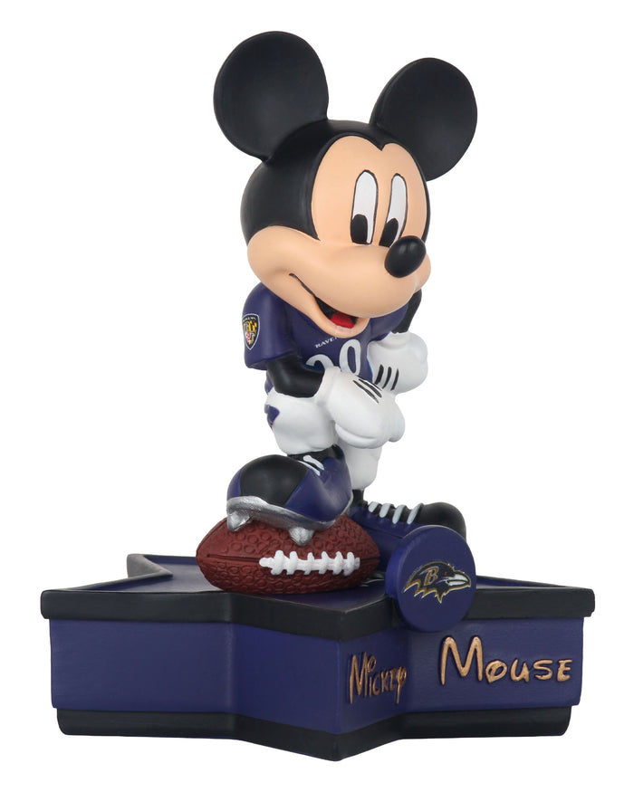 Baltimore Ravens Disney Mickey Mouse Uniform Figurine FOCO - FOCO.com