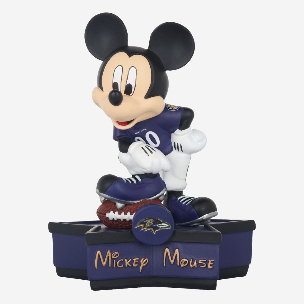 Baltimore Ravens Disney Mickey Mouse Uniform Figurine FOCO - FOCO.com