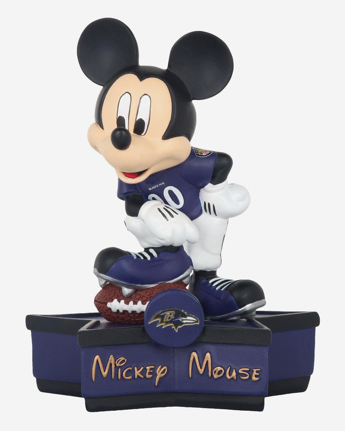 Baltimore Ravens Disney Mickey Mouse Uniform Figurine FOCO - FOCO.com