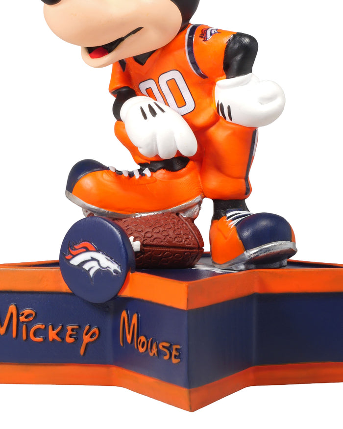 Denver Broncos Disney Mickey Mouse Uniform Figurine FOCO - FOCO.com