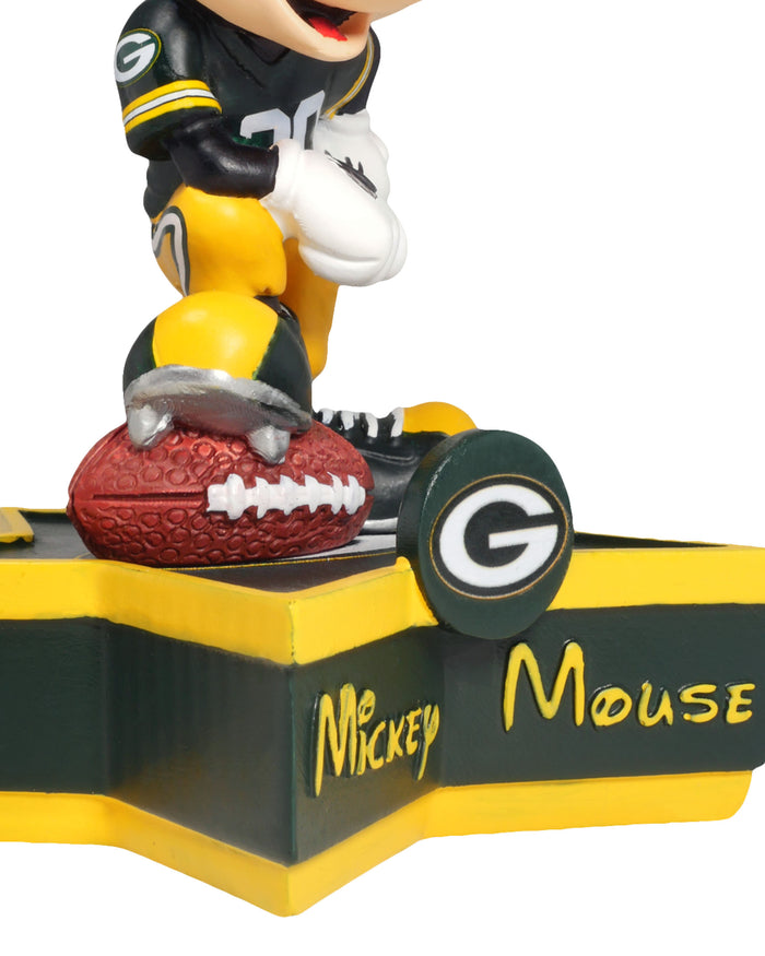 Green Bay Packers Disney Mickey Mouse Uniform Figurine FOCO - FOCO.com