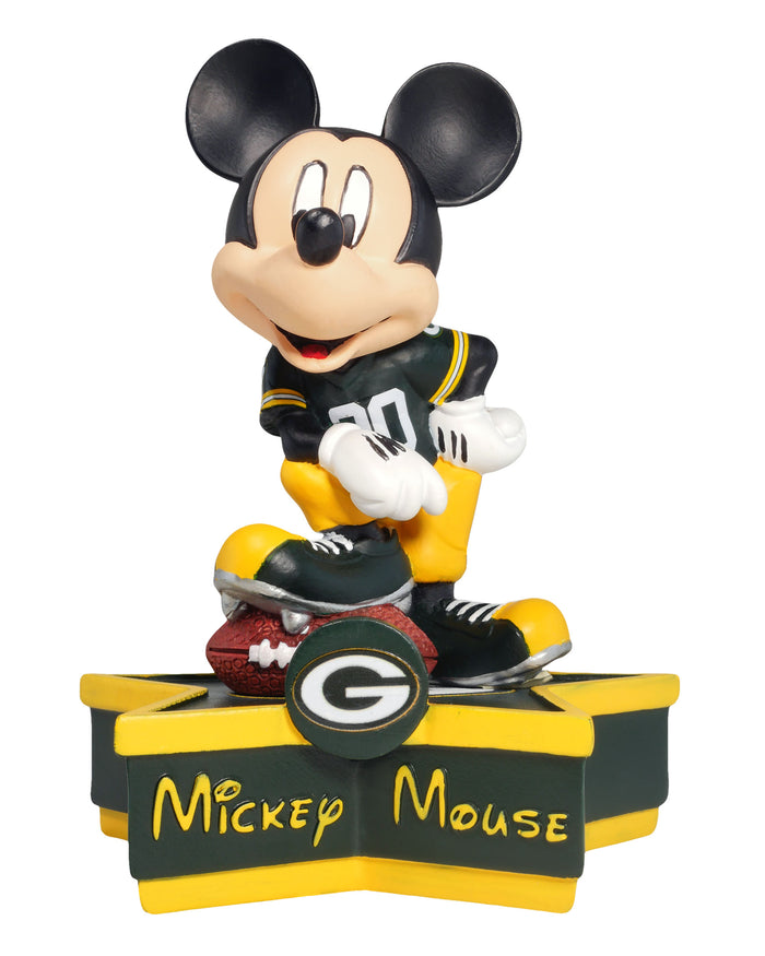 Green Bay Packers Disney Mickey Mouse Uniform Figurine FOCO - FOCO.com