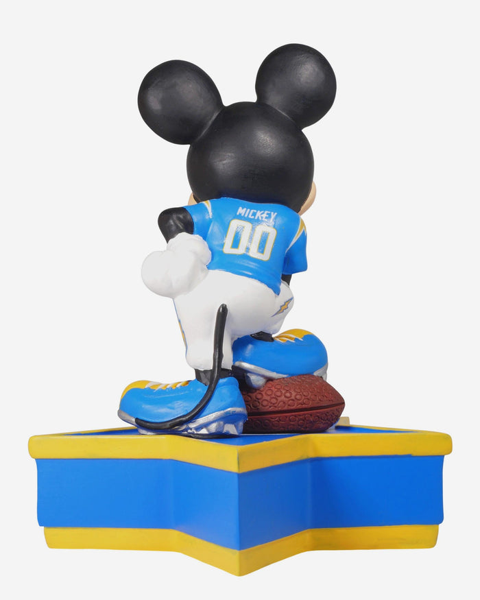 Los Angeles Chargers Disney Mickey Mouse Uniform Figurine FOCO - FOCO.com