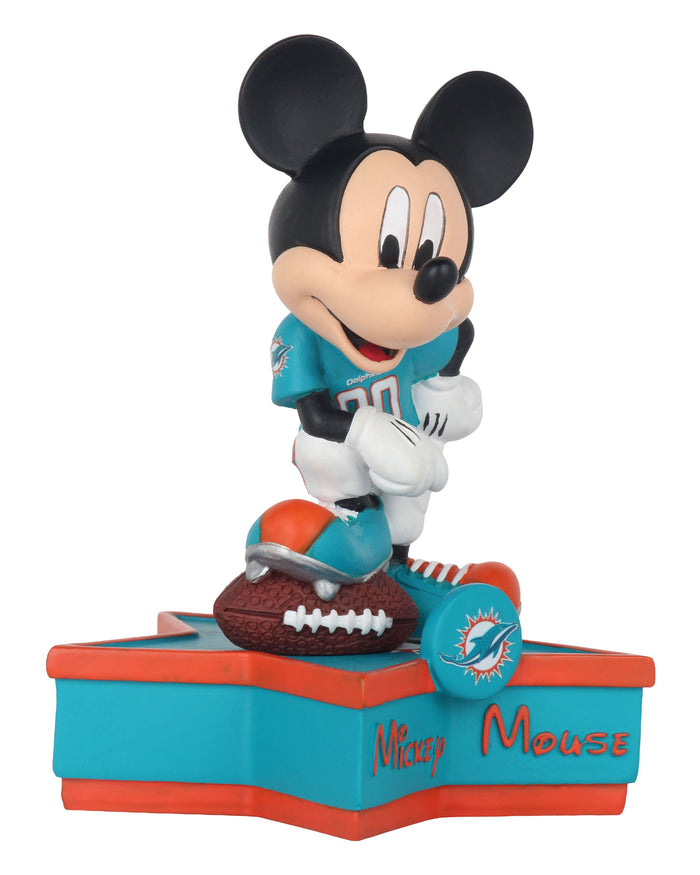 Miami Dolphins Disney Mickey Mouse Uniform Figurine FOCO - FOCO.com