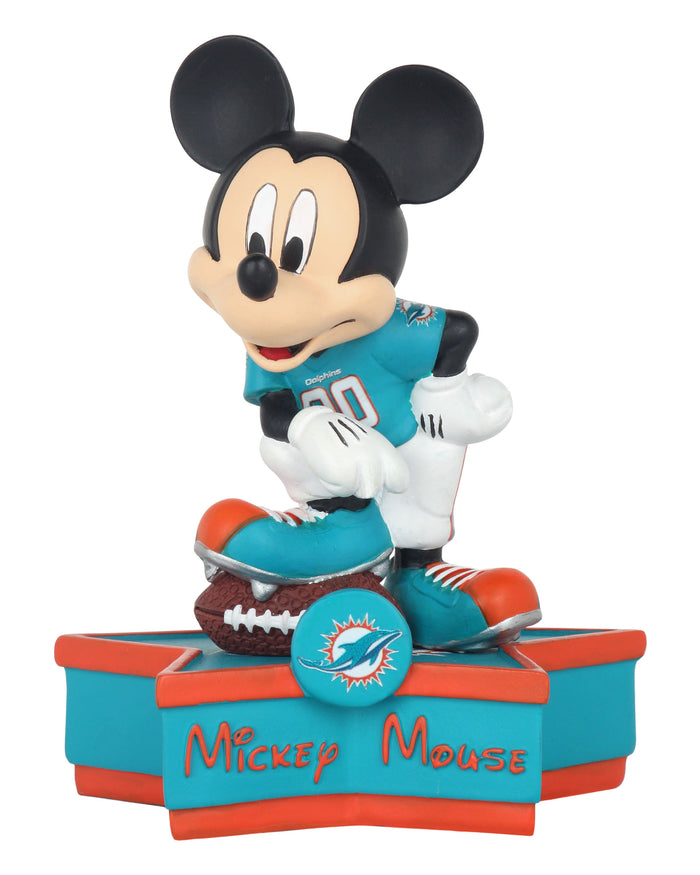 Miami Dolphins Disney Mickey Mouse Uniform Figurine FOCO - FOCO.com