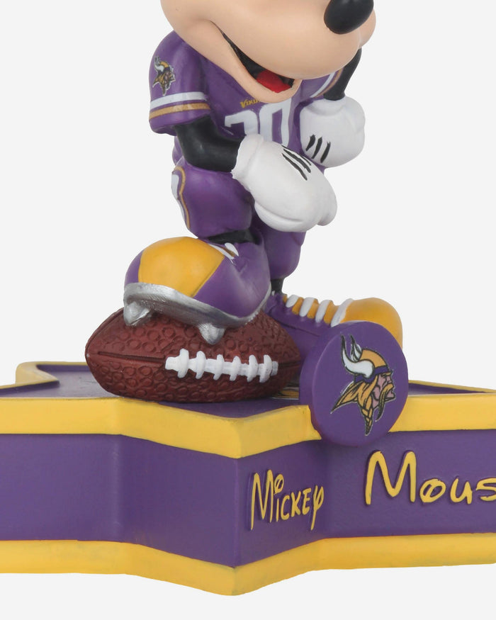 Minnesota Vikings Disney Mickey Mouse Uniform Figurine FOCO - FOCO.com