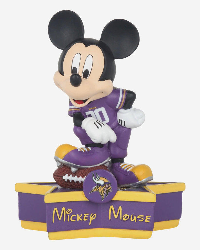 Minnesota Vikings Disney Mickey Mouse Uniform Figurine FOCO - FOCO.com